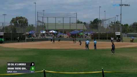 So Cal A's Angulo vs Ohana Tigers Quarles   2017 PGF 14U Premier Nationals