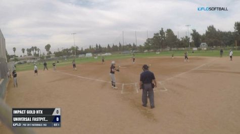 Impact Gold HTX vs Universal Fastpitch   2017 PGF 14U Premier Nationals