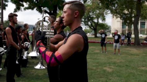 Crossmen Visual Warm Up Before Semis
