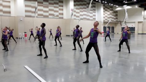 Carolina Crown's Guard Below Lucas Oil