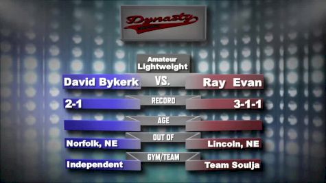 Ray Evans vs. David Bykerk Dynasty 35