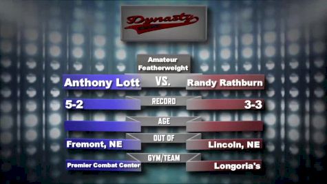 Anthony Lott vs. Randy Rathburn Dynasty 35