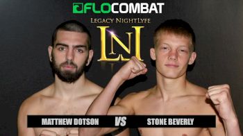 Stone Beverly vs. Matthew Dotson VFW Fights