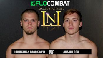 Austin Cox vs. Jonathan Blackwell VFW Fight Nights