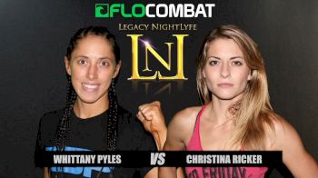 Whittany Pyles vs. Christina Ricker VFW Fight Nights