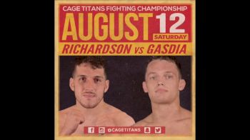 Angelo Richardson vs. Bobby Gasdia Cage Titans 35