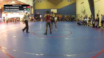 138 lbs Cons. Round 2 - Islam Almazbekov, University vs John Covarrubias, Workman
