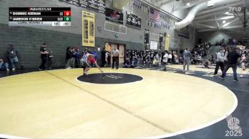 122 lbs Cons. Round 3 - Dominic Kirwan, Carnegie Scots vs Jameson O`Brien, The Club