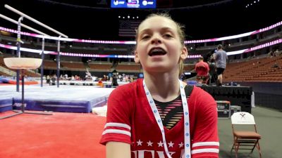 Annie Beard Excited For 1st P&Gs - 2017 P&G Championships Podium Training