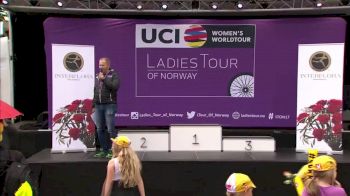 Ladies Tour of Norway Stage 1 Award Ceremony