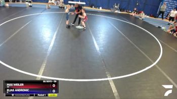 56 lbs Round 2 - Max Weiler, WI vs Elias Andronic, IL