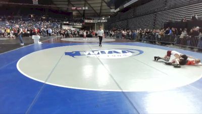 83 lbs Champ. Round 2 - Cruz Vargas, Montesano Mad Dogs Wrestling vs Gaige Pozniak, Team Aggression Wrestling Club