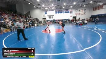 215 lbs Cons. Round 2 - Tristan Fish, Cheyenne South vs Jacob Benavides, Scottsbluff