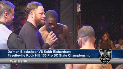 Da'Mon Blackshear vs. Keith Richardson - Warfare MMA 16
