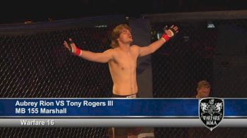 Aubrey Rion vs. Tony Rogers III - Warfare 16