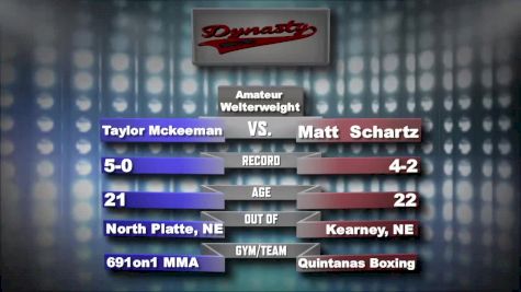 Taylor McKeeman vs. Mark Schartz Dynasty 36