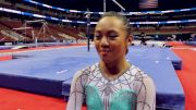Emma Malabuyo On Silver AA & Getting Chosen For Japan Meet - 2017 P&G Championships Women Day 2