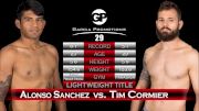 Alonso Sanchez vs. Tim Cormier- Cage Combat 29 Replay -