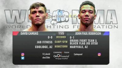David Canuas vs. John Paul Robinson - WFF 35 Replay