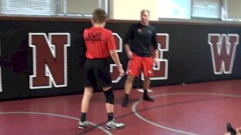 Ruschell Low Single Defense Dive Over Foot Pass