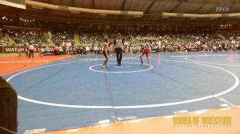 90 lbs Quarterfinal - Charlie Smith, Terminator Wrestling Academy vs Akeeah Mitchell, NM Gold