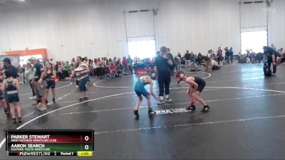 80 lbs Quarterfinal - Parker Stewart, West Wateree Wrestling Club vs Aaron Search, Eastside Youth Wrestling