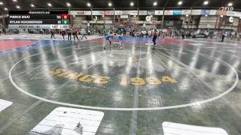 90 lbs Semifinal - Rylan Hoksbergen, BHRV Nighthawks vs Pierce Maki, Touch Of Gold