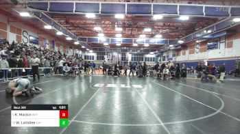 144 lbs 7th Place - Kevin Mackin, Weymouth vs Will LaVallee, Saint John's Prep