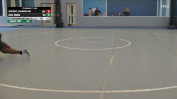 285 lbs Champ. Round 1 - Alfred Hendricks, Northern Oklahoma College-Tonkawa vs Asa Adam, Briar Cliff (Iowa)