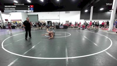 155 lbs Seldon Jenks, Utah vs Hans Strobl, North Carolina