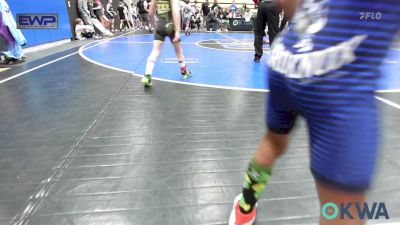 61 lbs Consolation - Treble Castor, Woodward Youth Wrestling vs Jean-Pierre DeJesus, Team Of Hard Knox