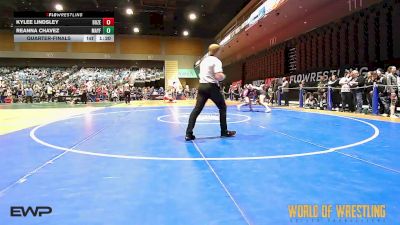 185 lbs Quarterfinal - KyLee Lindsley, Bozeman Wrestling Club vs Reanna Chavez, Mayfair