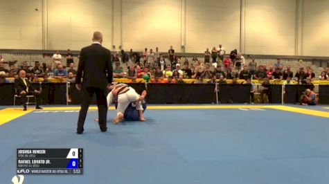 RAFAEL LOVATO JR. vs JOSHUA HINGER World Master Jiu-Jitsu IBJJF Championship