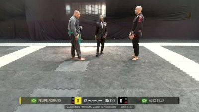Felipe Adriano vs Alex Silva 2026 CBJJE South American Jiu-Jitsu Championship