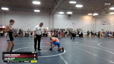 125 lbs Cons. Round 3 - Jaxon Workman, Michigan Grappler RTC vs Caleb Slife, Troy Christian