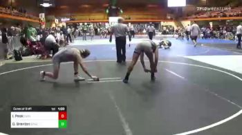 132 lbs Consi Of 8 #1 - Idren Peak, Darkhorse Wrestling Club vs Dylan Brenton, Windy City
