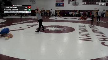 125 lbs Cons. Round 2 - Gabriel Michels, Ridgewater CC vs Ryan O`Rourke, Johnson & Wales