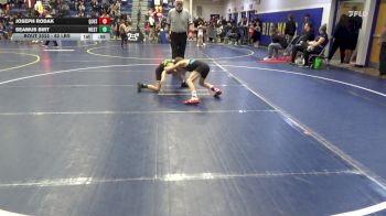 62 lbs Round Of 32 - Joseph Rodak, Quest W.C. vs Seamus Birt, Westshore W.C.