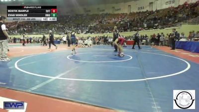 88 lbs Round Of 16 - Bostik Marple, Tuttle vs Evan Windler, Owasso