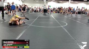 76 lbs Round 4 (8 Team) - Sam Winship, Savage WA vs Silas Krispine, Mayfield Mat Academy