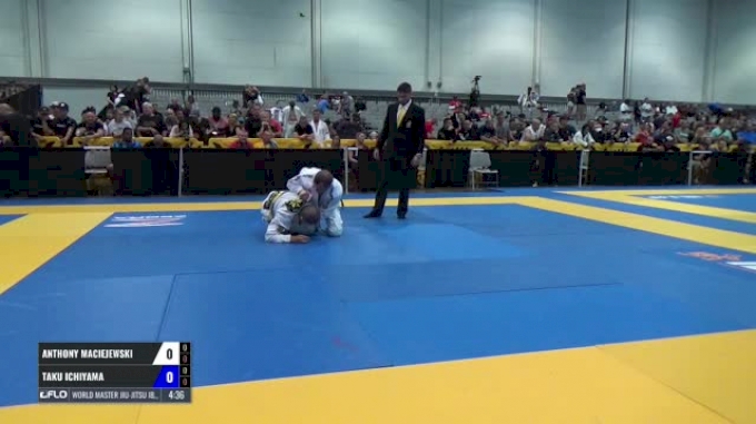 ANTHONY MACIEJEWSKI vs TAKU ICHIYAMA World Master Jiu-Jitsu IBJJF ...