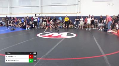 75 lbs Pools - Ryder Ream, Rebellion vs Khiry Williams, Rogue W.C. (OH)