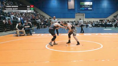 1 - 190 lbs Champ. Round 1 - Creed Maness, Holston vs Samuel Scott, Fort Chiswell