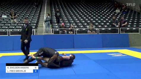 KEMOY SHELDON ANDERSON vs LEONARD FRED GREEN JR 2022 Pan IBJJF Jiu-Jitsu No-Gi Championship