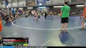 45 lbs Quarters & 1st Wb (16 Team) - Nate Trujillo, Assassins WC Black vs Brayden Ferman, Alabama Elite - Black&nbsp;