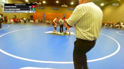 190 lbs Semifinals (4 Team) - Drake Fields, Sanger vs Kaj Kretzschmer, Santa Ynez