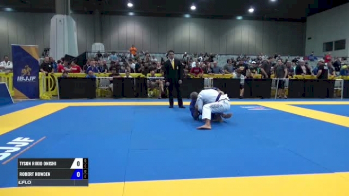 TYSON RIKIO ONISHI vs ROBERT HOWDEN World Master Jiu-Jitsu IBJJF ...