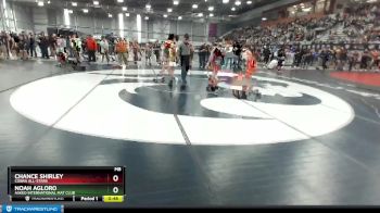 102 lbs Champ. Round 2 - Noah Agloro, Askeo International Mat Club vs Chance Shirley, COBRA ALL-STARS