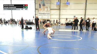 145 lbs Consi Of 8 #1 - Micah Howard, NC vs Kolvin Thompson, UT