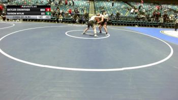 175 lbs Consi Of 16 #2 - Skyler Crowther, Morgan vs Tayson Wylie, Box Elder